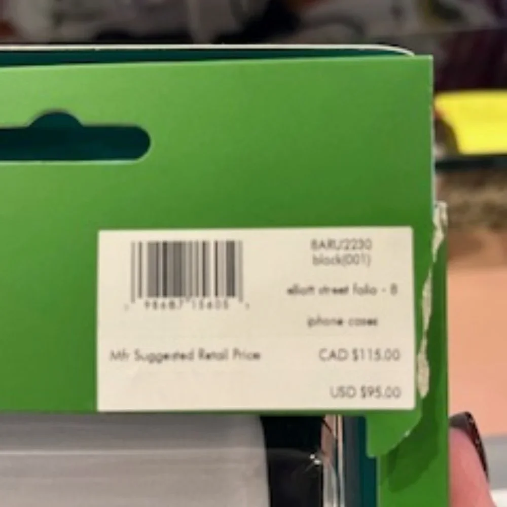 Kate Spade iPhone X Leather Wrap Folio Case - Chic Protection for Your Device